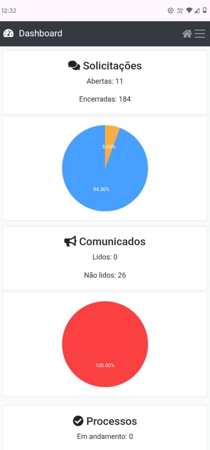 Tela do aplicativo VPlan
